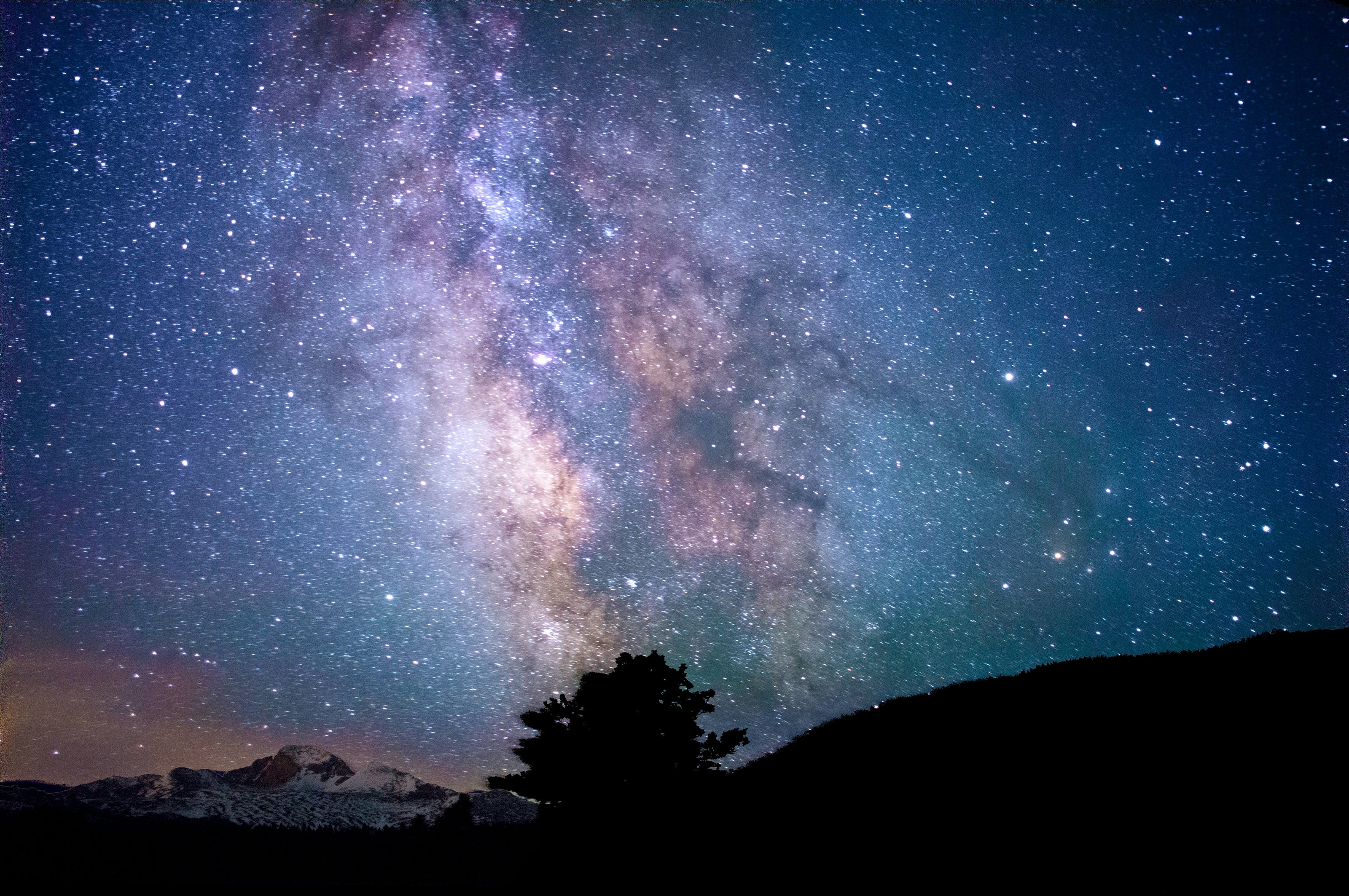 Night sky and milky way for astrology based medicine making from Fire Moon Botanicals